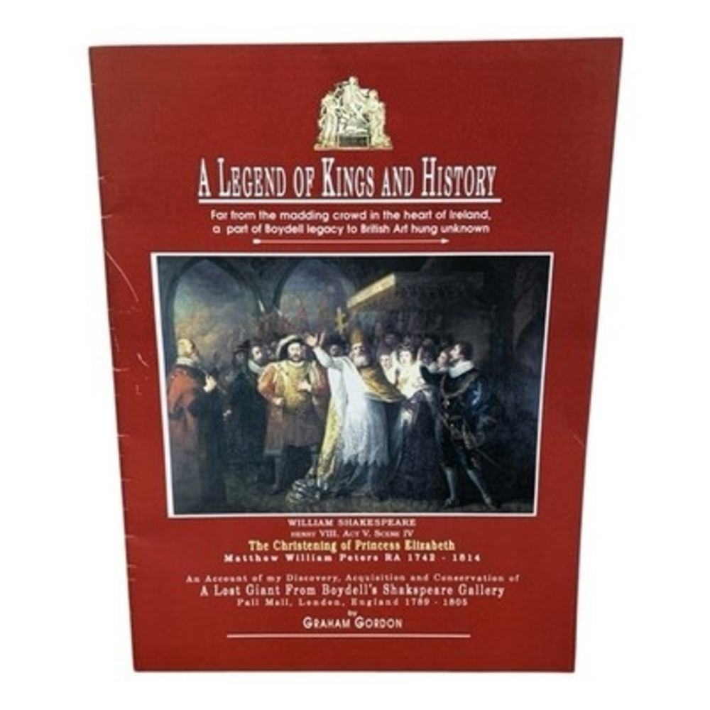 Shakespeare Henry 8th Christening Princess Elizabeth Boydell Gordon Book